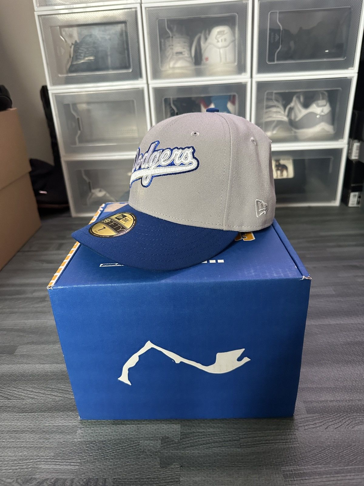 New Era Los Angeles Dodgers 50th Anniversary Size 7 Fitted