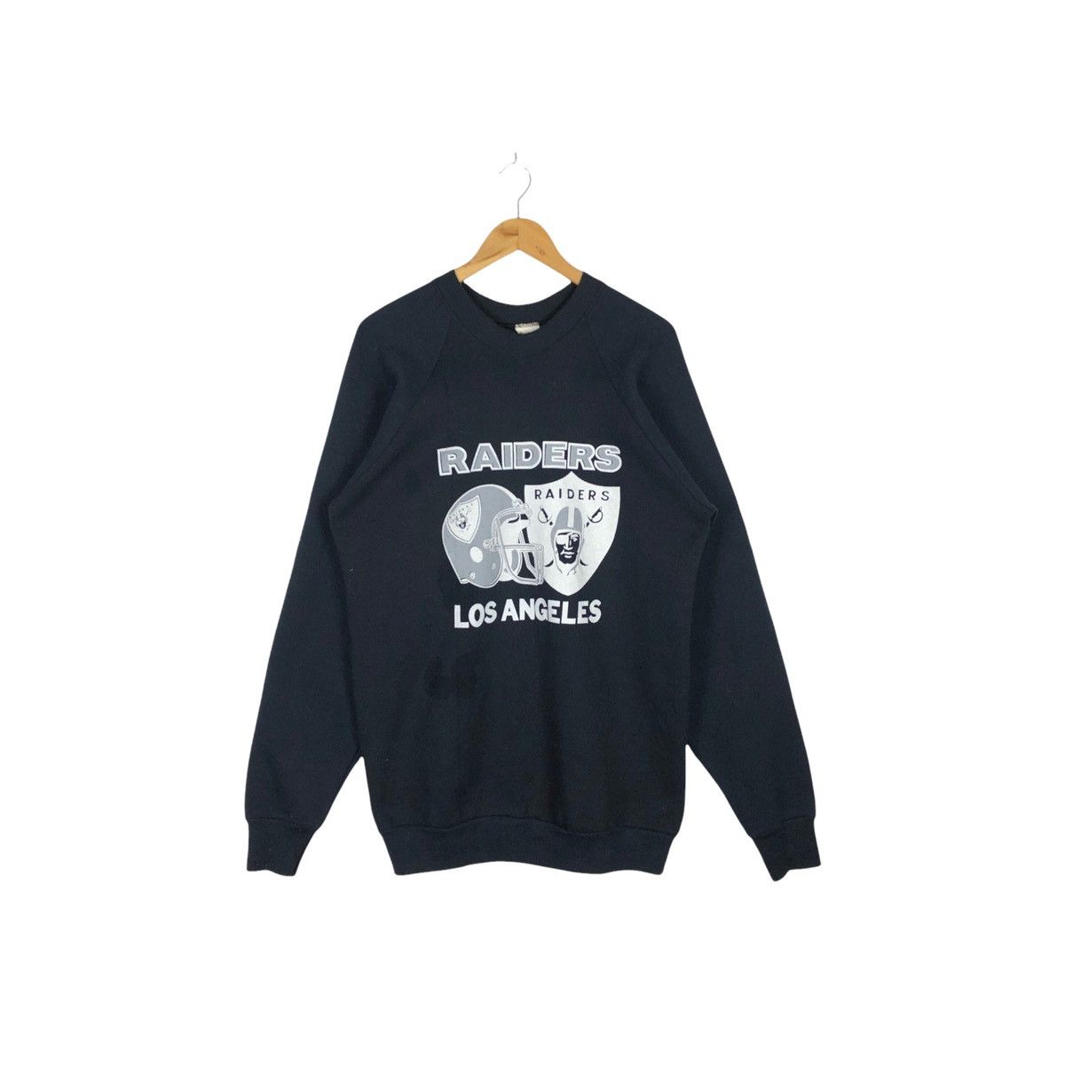 Vintage Raiders Los Angeles Sweatshirt Big Logo T-Shirts, Hoodie | FlexRushtees.com