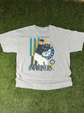 Mlb Vintage Y2k Seattle Mariners Ichiro Suzuki Graphic Mlb Tee Hoodie, Sweatshirt | FlexRushtees.com