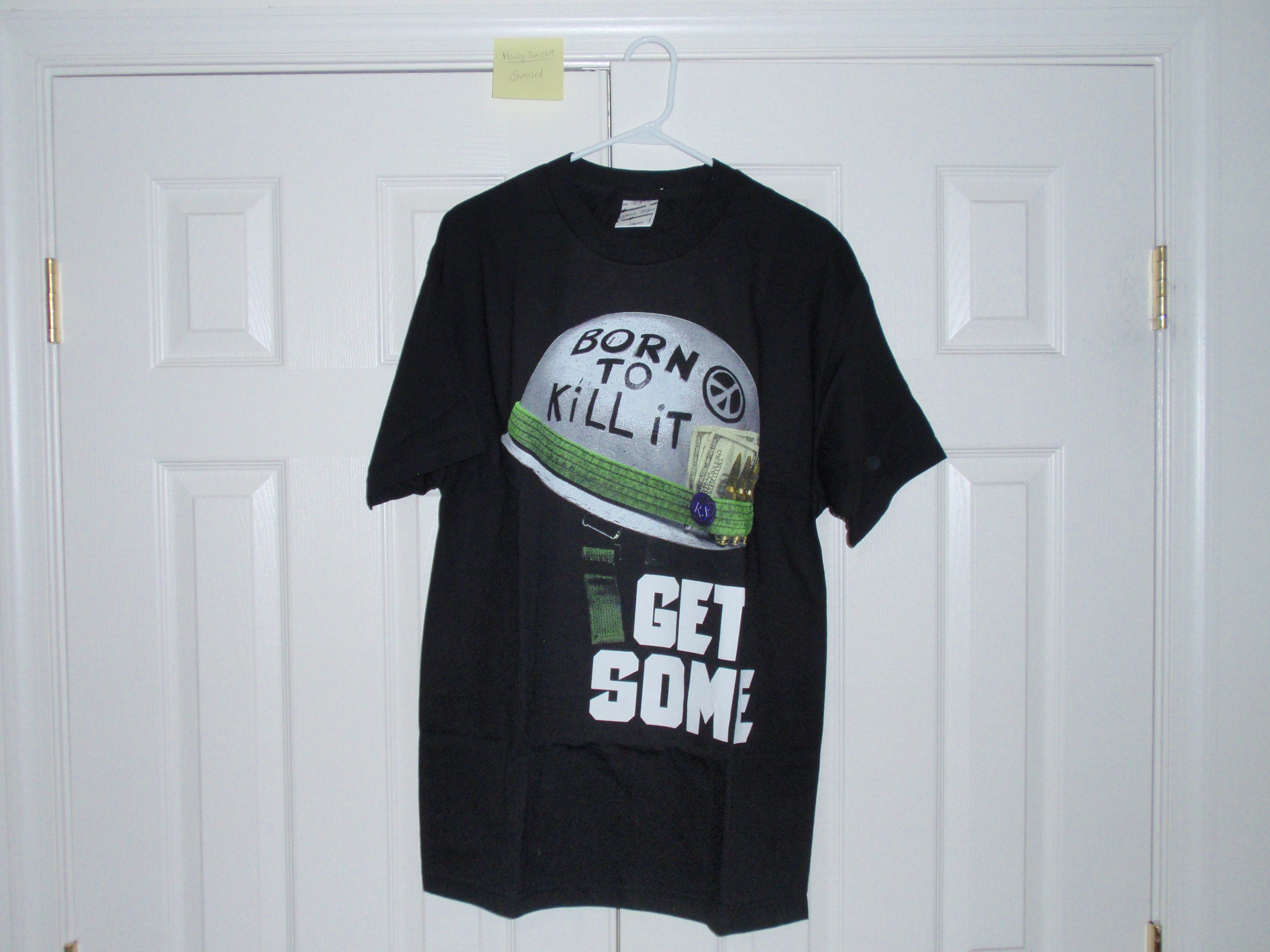Born To Kill It Vintage Tee Black Sz L Hoodie, Sweatshirt | FlexRushtees.com