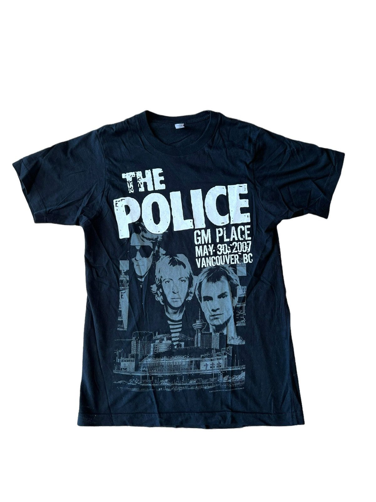 Band Tees X Vintage Vintage The Police Sting 2007 Band T Shirt Rogers Vancouver