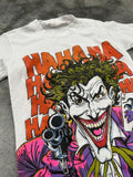 Vintage Grail 1989 Joker All Over Hahaha Portrait Tee Small Hoodie, Sweatshirt | FlexRushtees.com