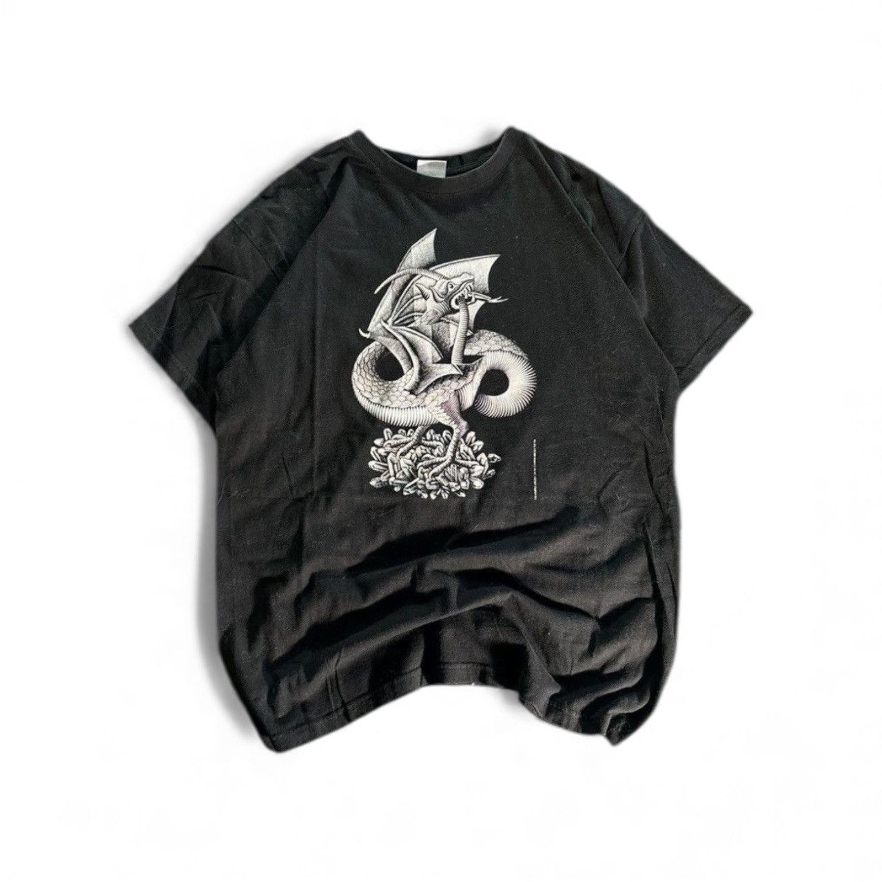 Vintage 2000s Mc Escher Abstract Art Tee Hoodie, Sweatshirt | FlexRushtees.com