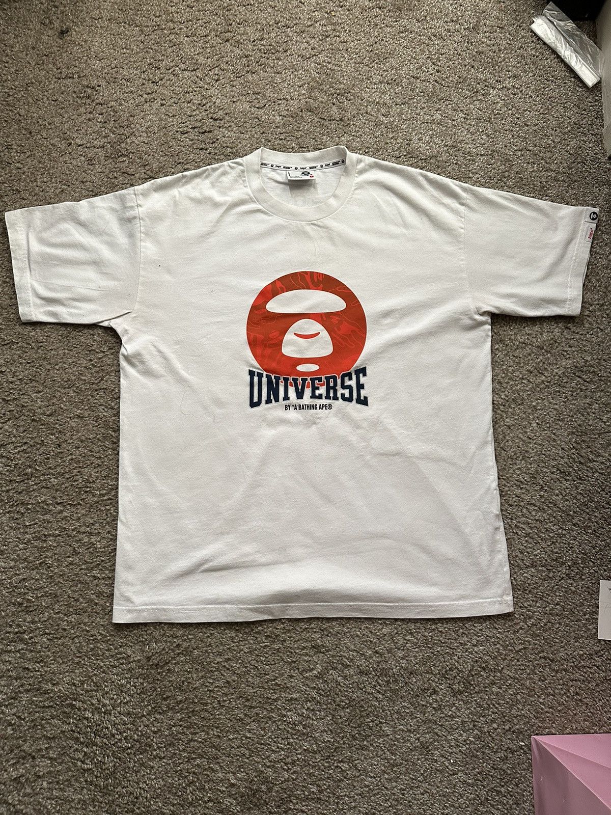 Aape Moonface Printed Tee Hoodie, Sweatshirt | FlexRushtees.com