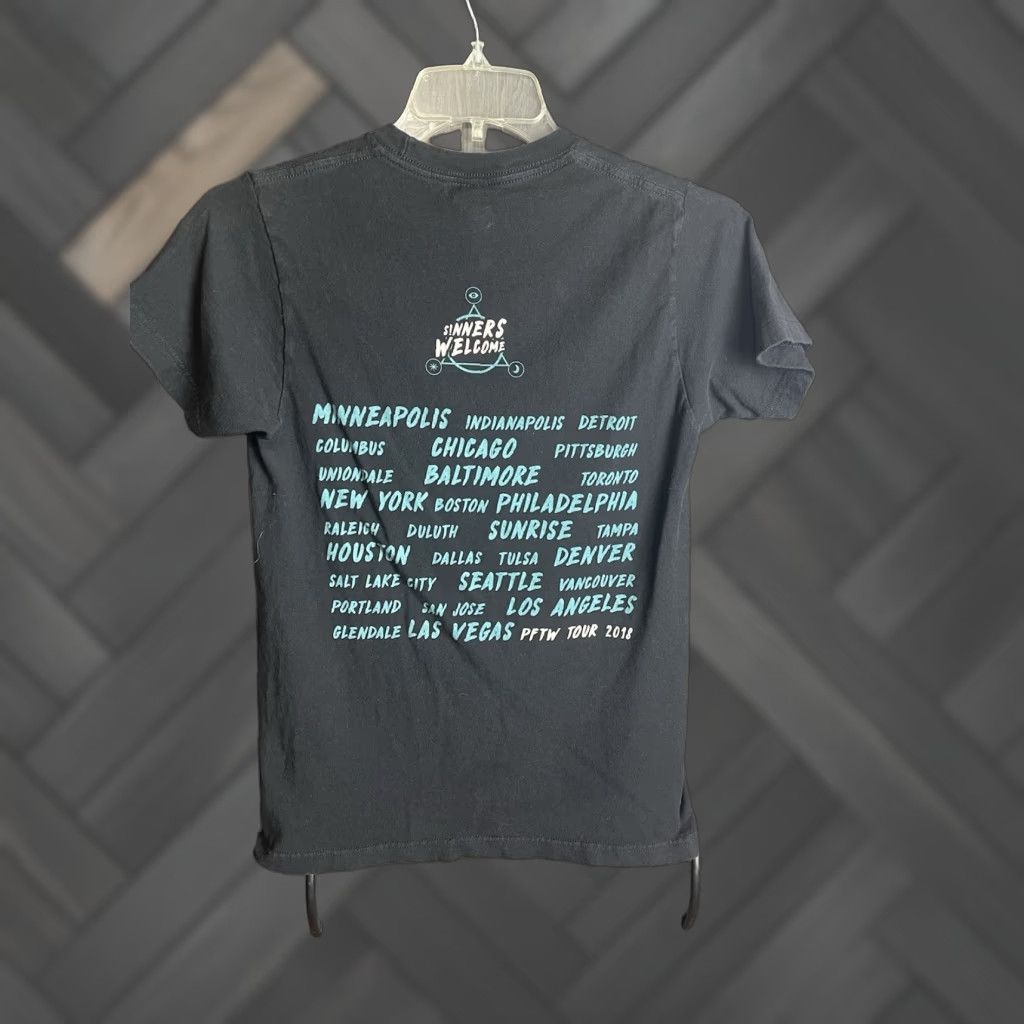 Vintage Panic At The Disco Pray For The Wicked Band T Shirt Merch Black Adult Small Hoodie, Sweatshirt | FlexRushtees.com
