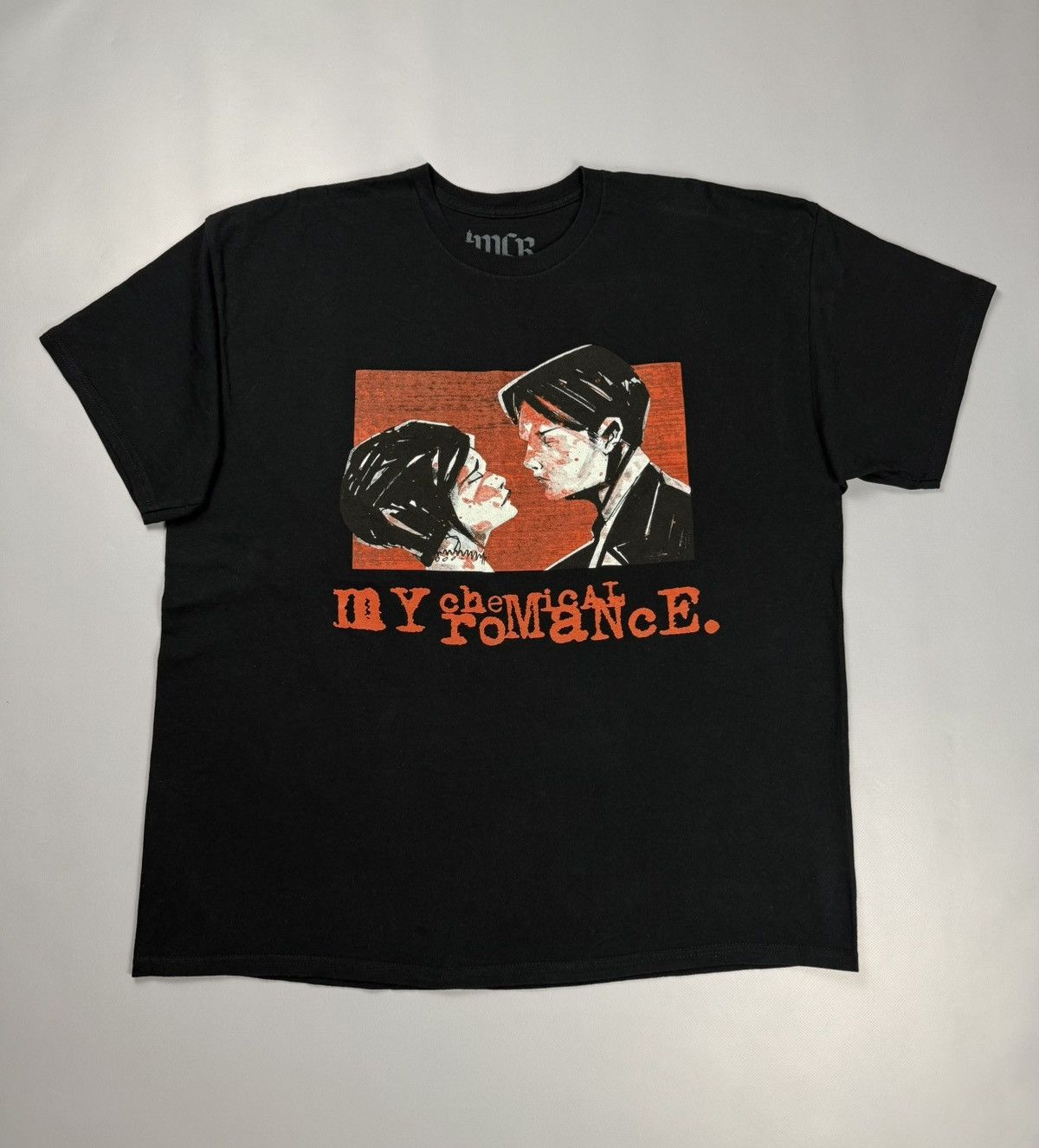 Chemical Romance My Chemical Romance Big Logo T Shirt Tee Size L Hoodie, Sweatshirt | FlexRushtees.com