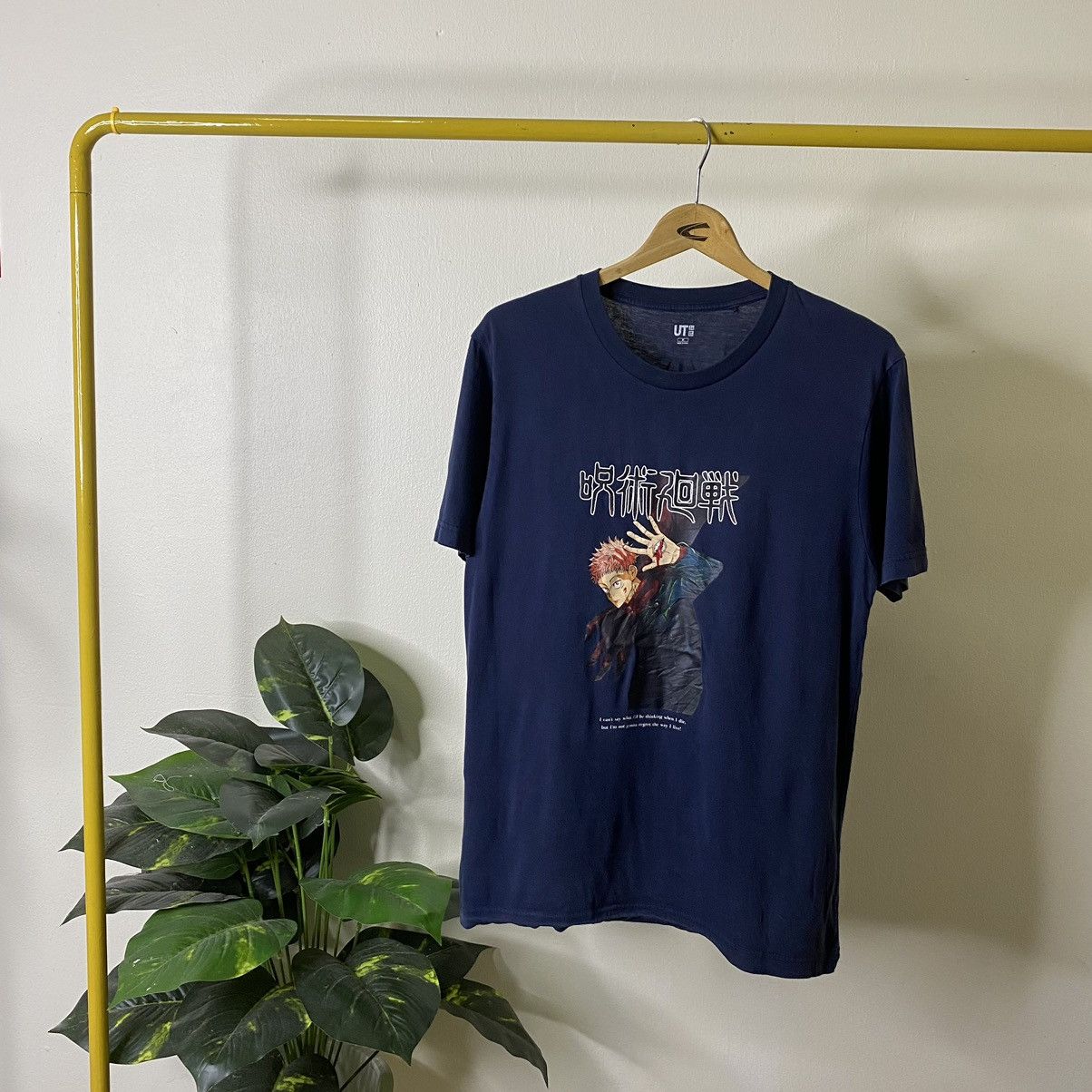 Anime Jujutsu Kaisen Sukuna Itadori Japanese Manga Series Uniqlo T