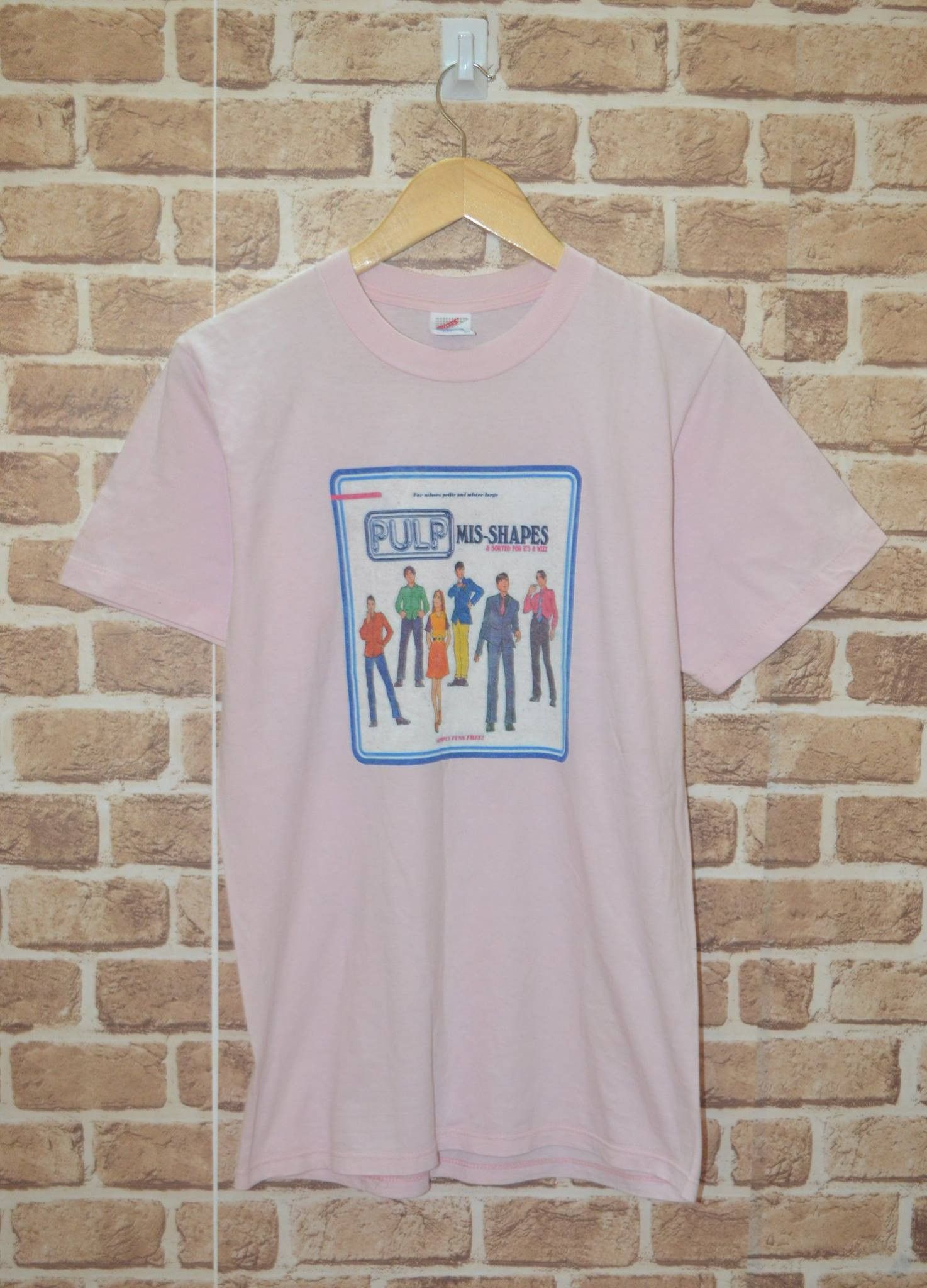 Other Vintage 90s Pulp Mis Shapes Promo Album Tour Shirt Jarvis Cocker Oasis Stone Roses Hoodie, Sweatshirt