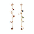 Other Sailor Moon Sailor Scouts Planetary Symbol Dangling Earrings
