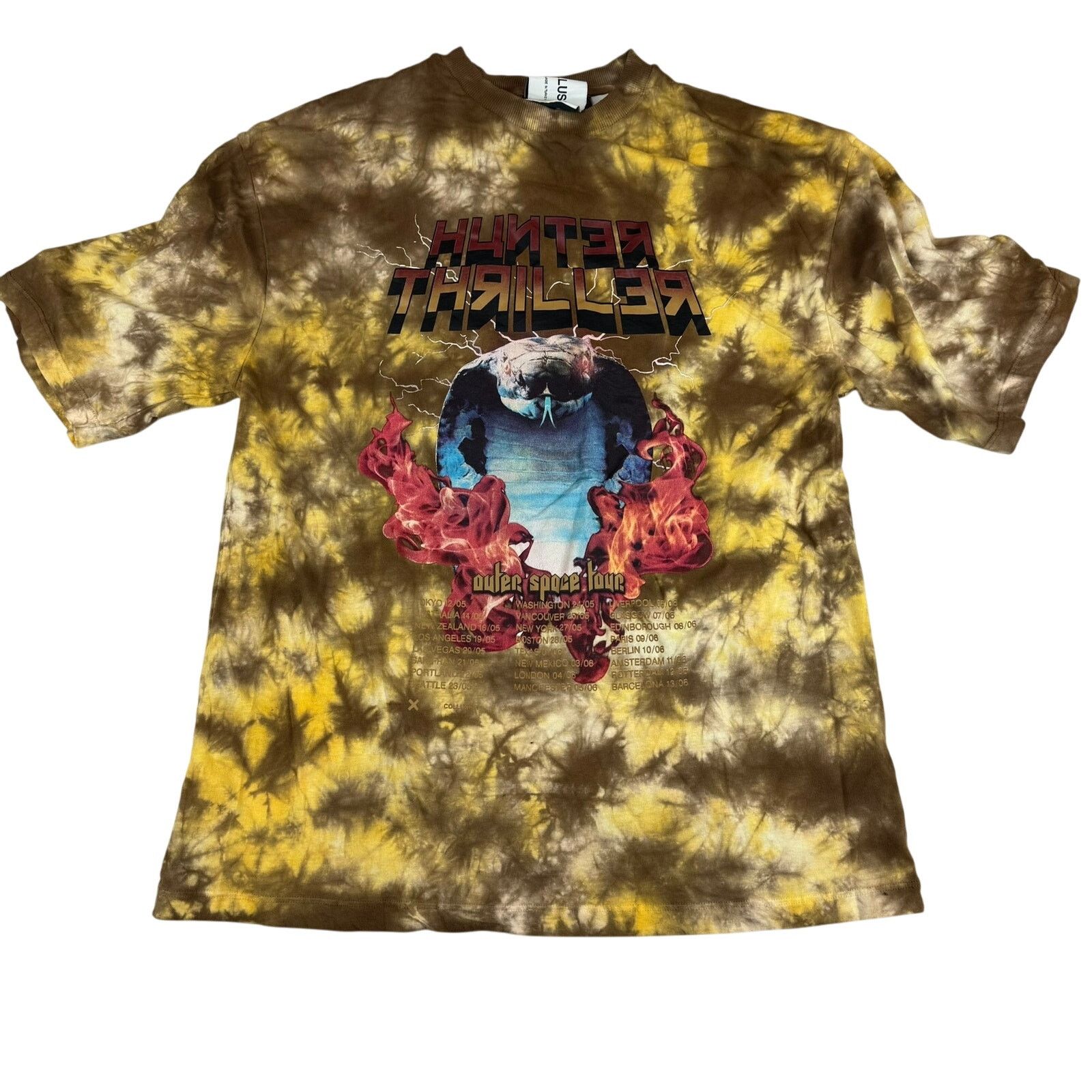 Other Hunter Thriller Outer Space Tour T Shirt Size Small