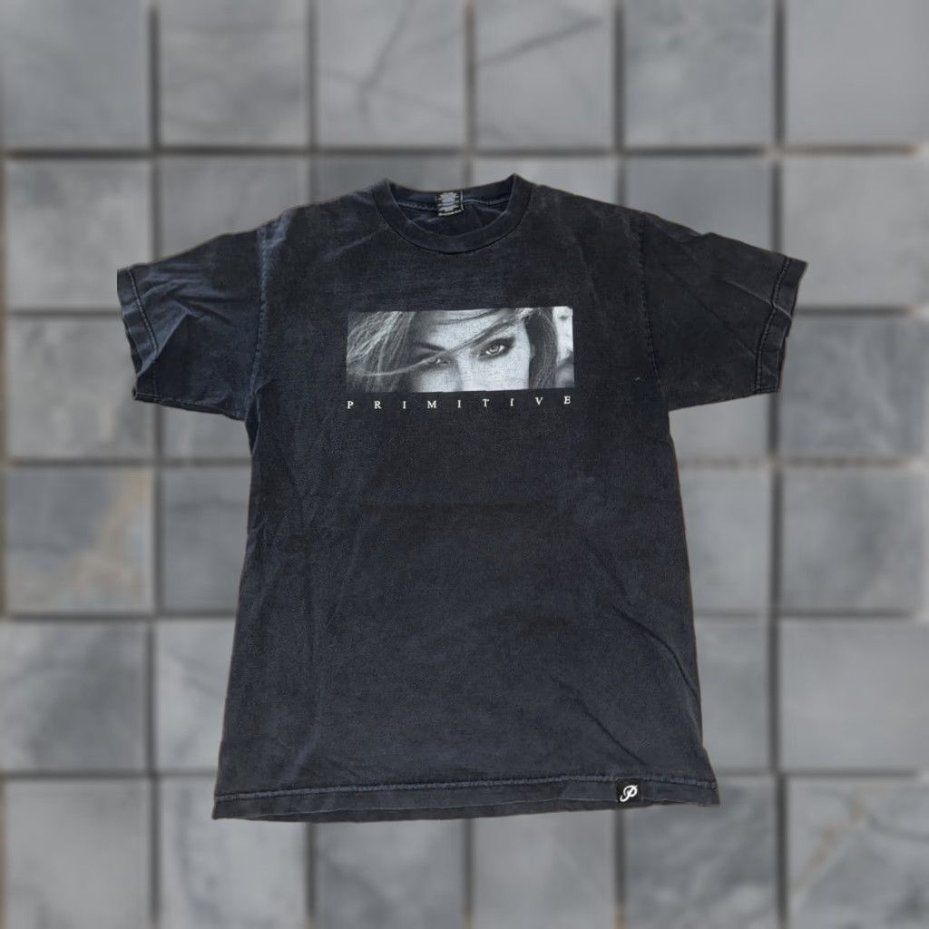Primitive Woman Photograph Box Logo T Shirt Black Medium 19x27 Hoodie, Sweatshirt | FlexRushtees.com