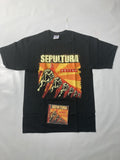 Vintage Deadstock Sepultura Nation Album With Cd T Shirt Hoodie, Sweatshirt | FlexRushtees.com