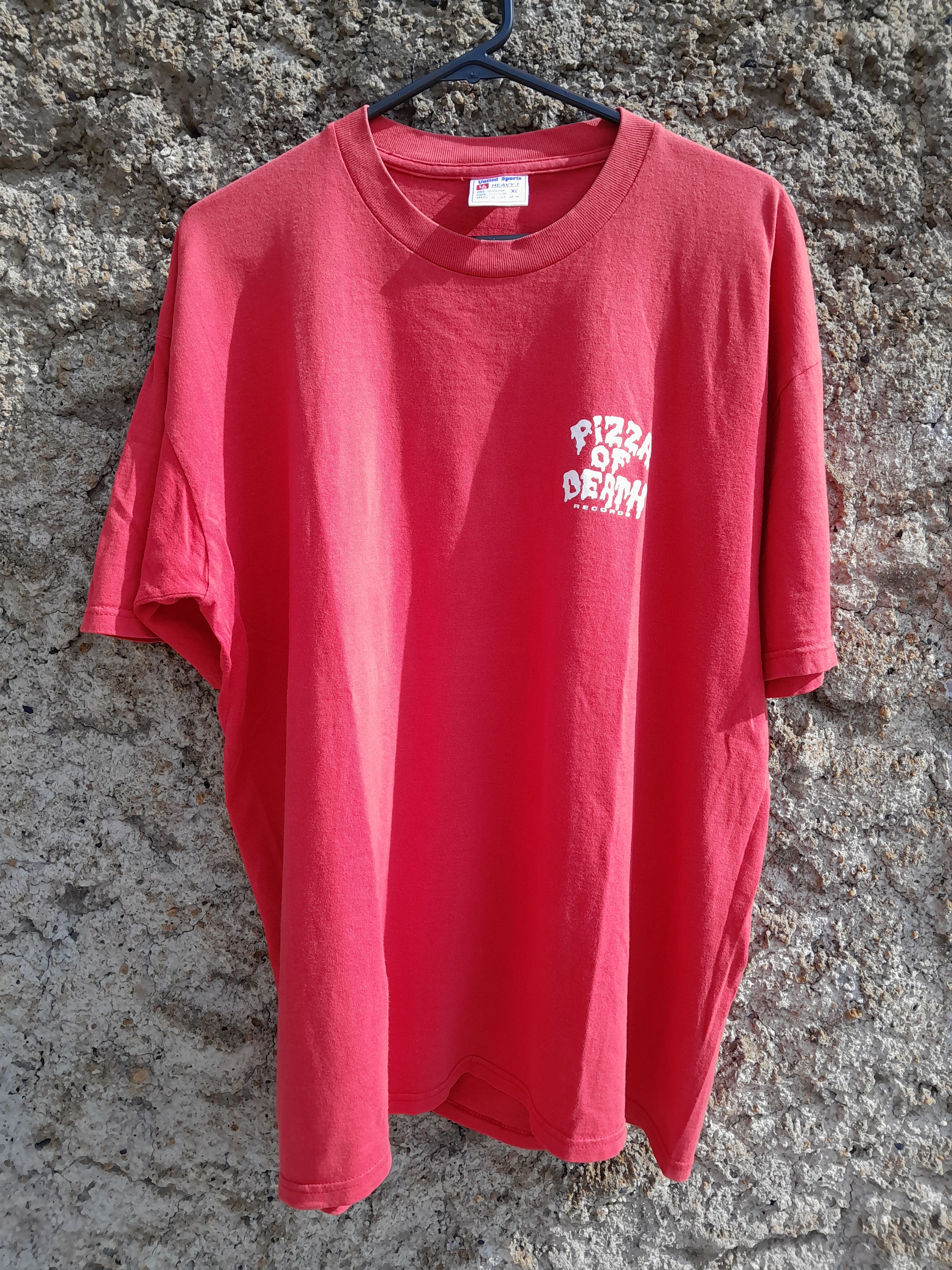 Other Vintage Pizza Of Death Logo Red T Shirt Hoodie, Sweatshirt | FlexRushtees.com
