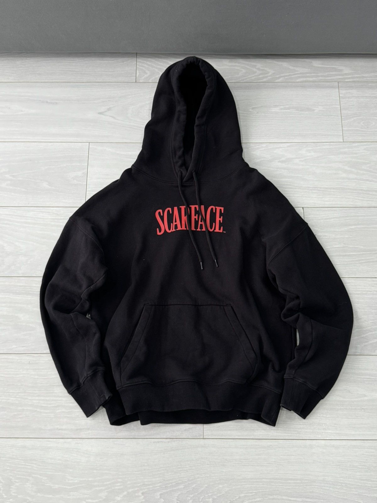 Vintage Scarface Hoodie Tony Montana Movie Logo Scarface