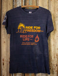Vintage Ride For Freedom T Shirt 70s
