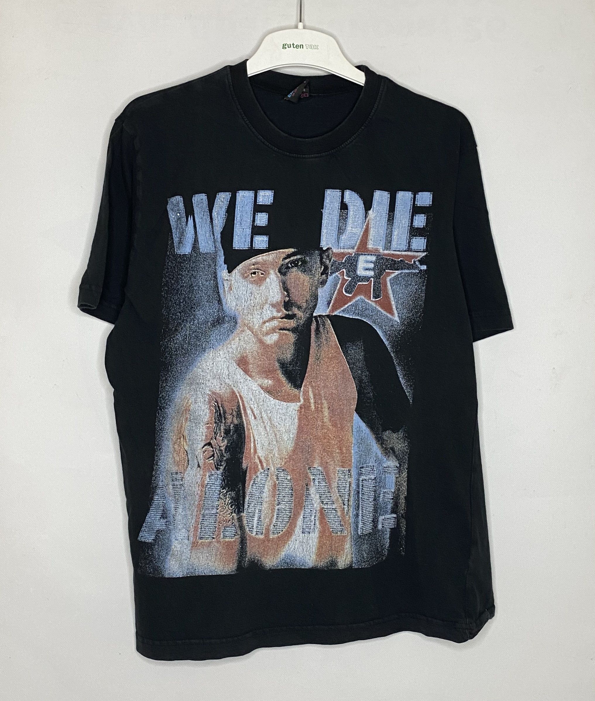 Rap Tees X Vintage Vintage Eminem We Die Alone Rap Tee T Shirt Rare Size L Hoodie, Sweatshirt | FlexRushtees.com