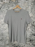Allsaints Stripped Classic Tee Japanese Punk Grunge Hoodie, Sweatshirt | FlexRushtees.com