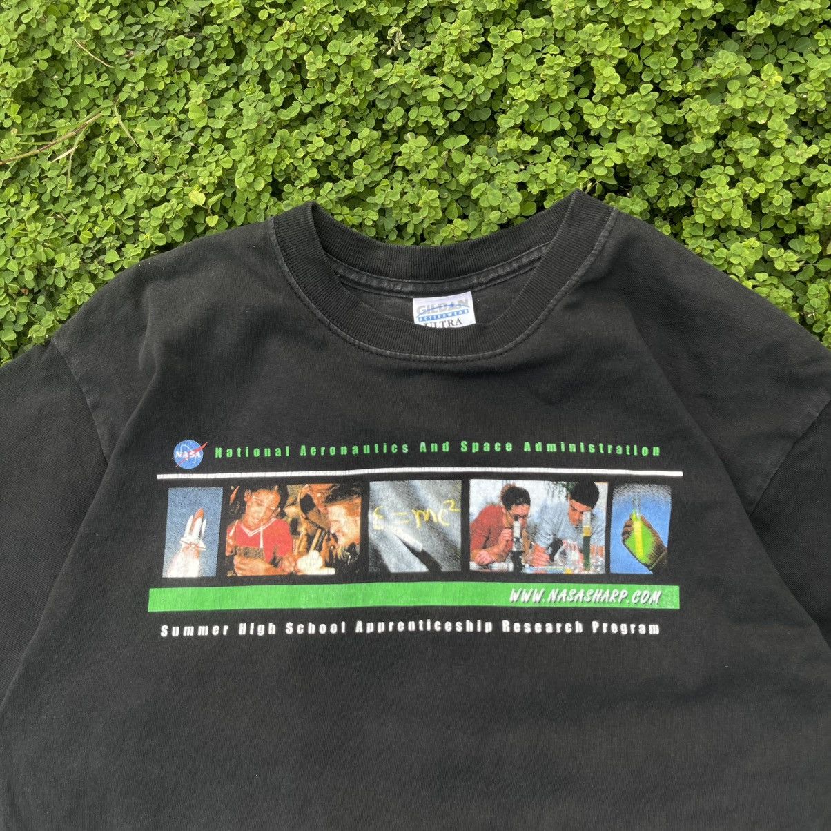 Vintage Nasa Www Nasasharp Com T Shirt Size M Rare