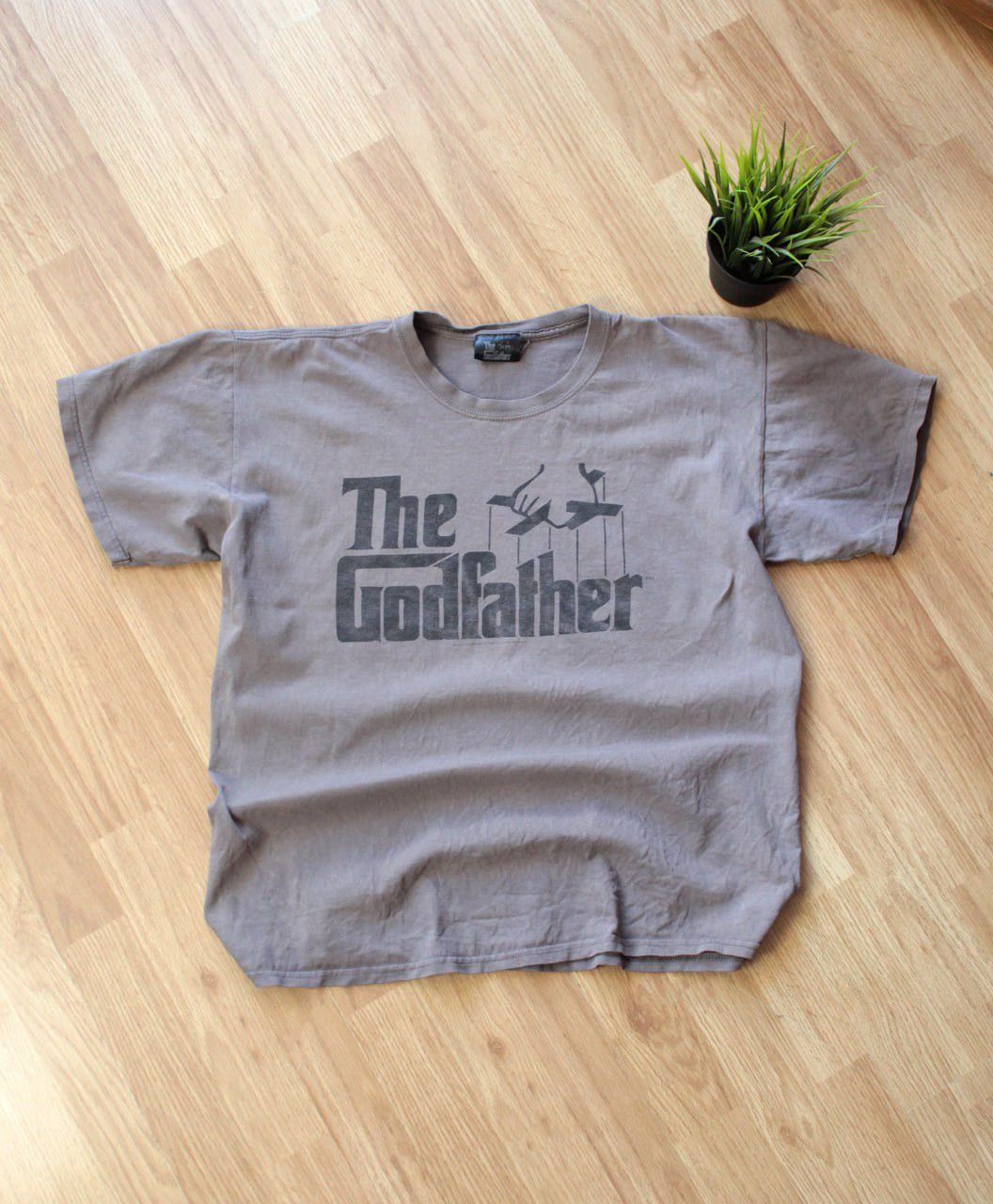 Vintage The Godfather Movie Promo Faded Y2k T Shirt Paramount