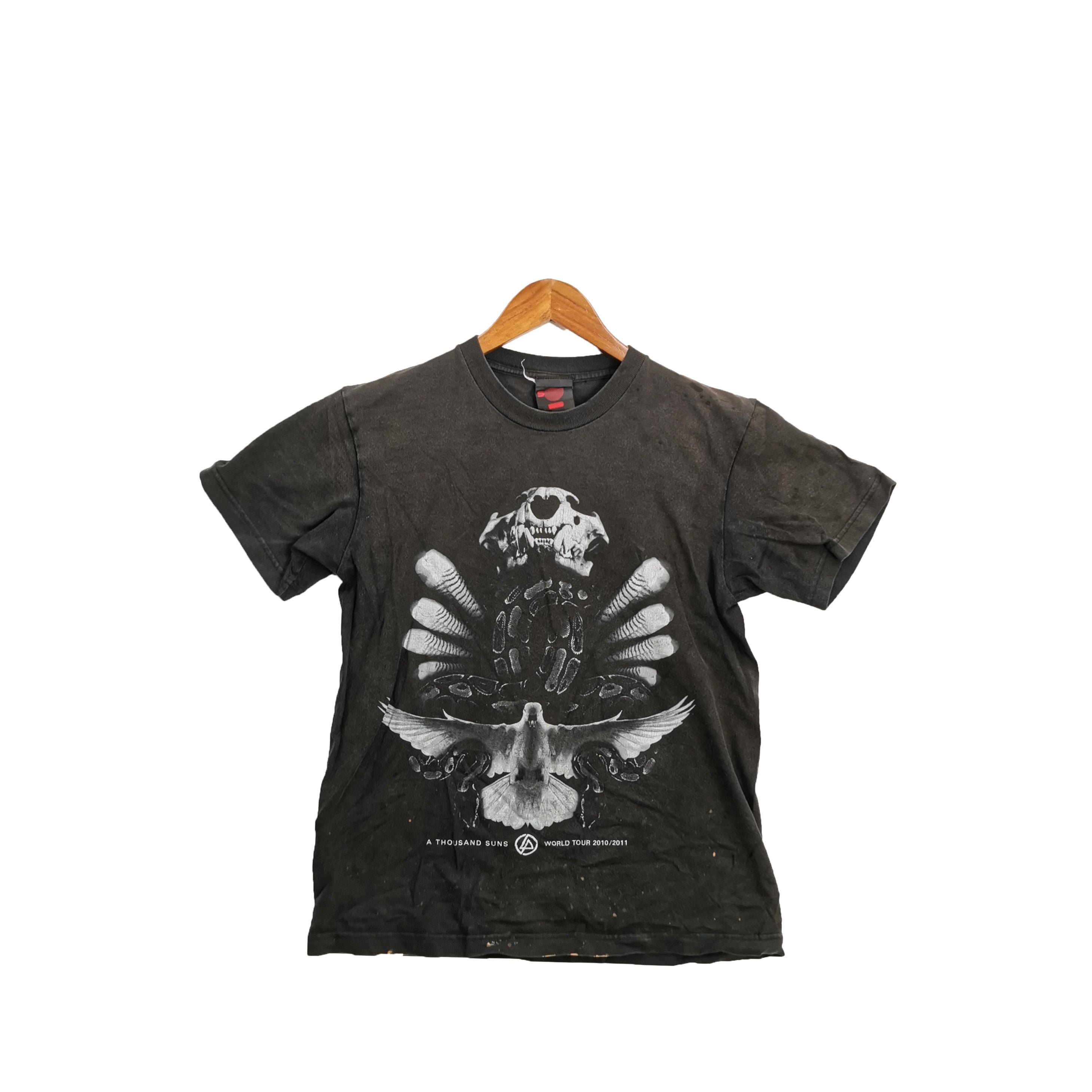 Band Tees Linkin Park T Shirt Thousand Suns Tour Rock Band Tees Hoodie, Sweatshirt | FlexRushtees.com