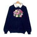 Vintage Hanes Sweatshirt Big Logo Embroidered