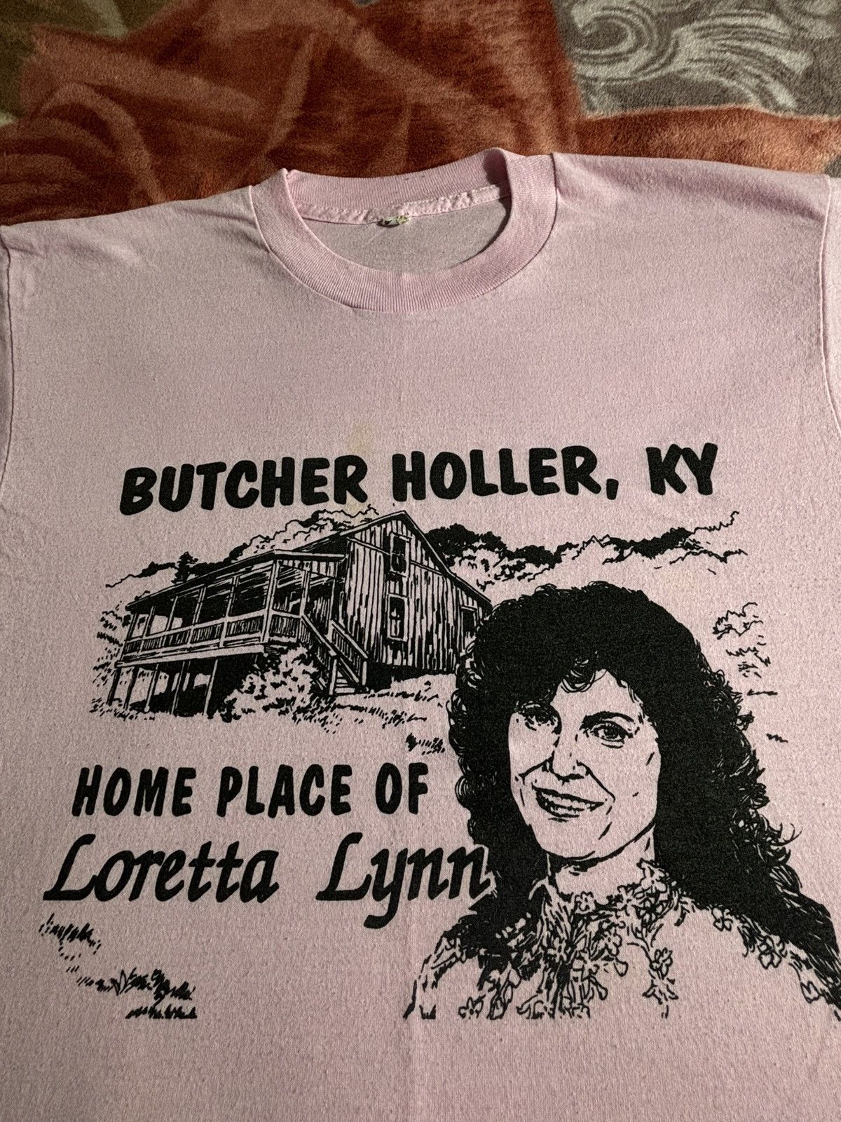 Vintage 80s Butcher Holler Loretta Lynn T Shirt Screen Stars
