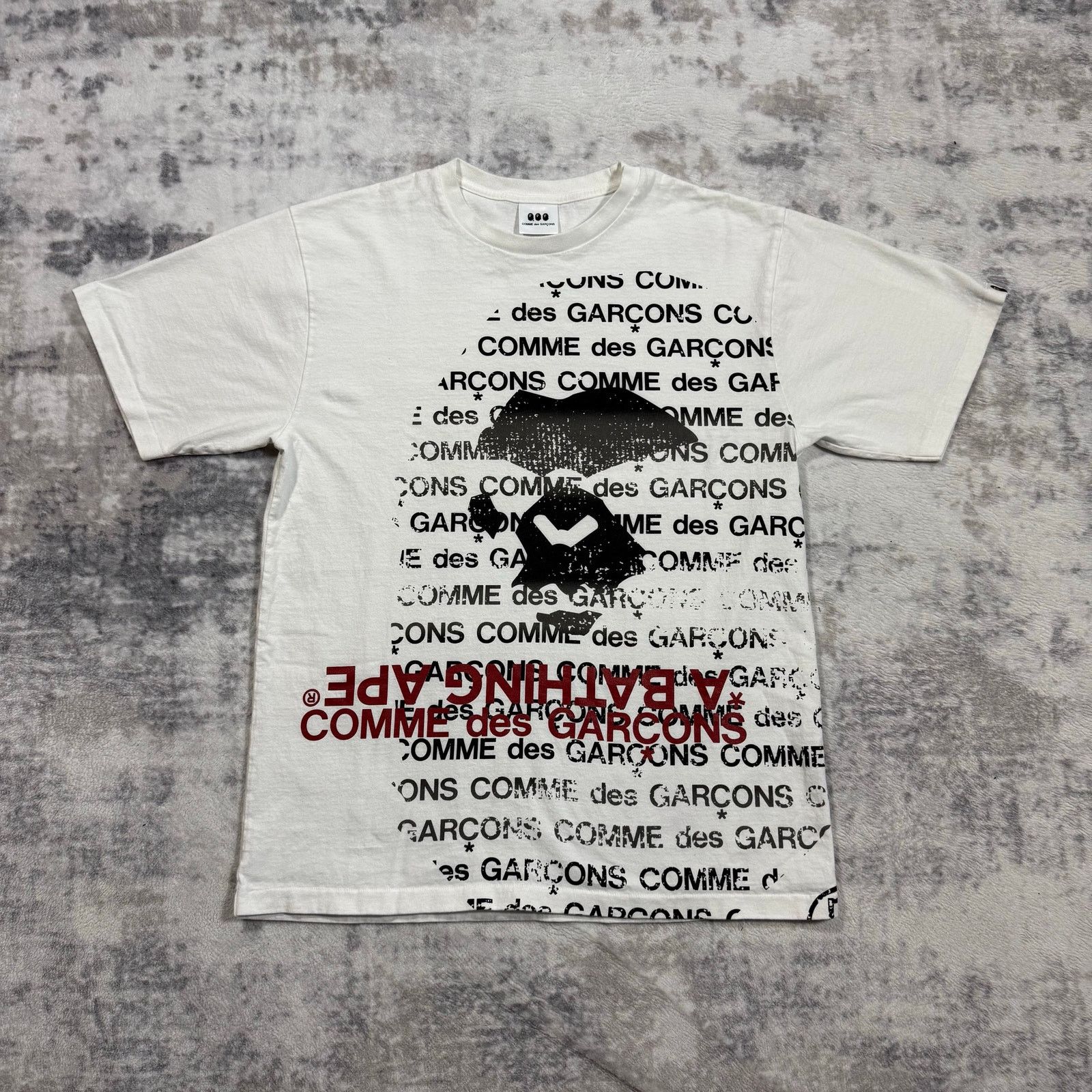 Comme Des Garcons Authentic Bape X Comme Des Garcons Tee Xl