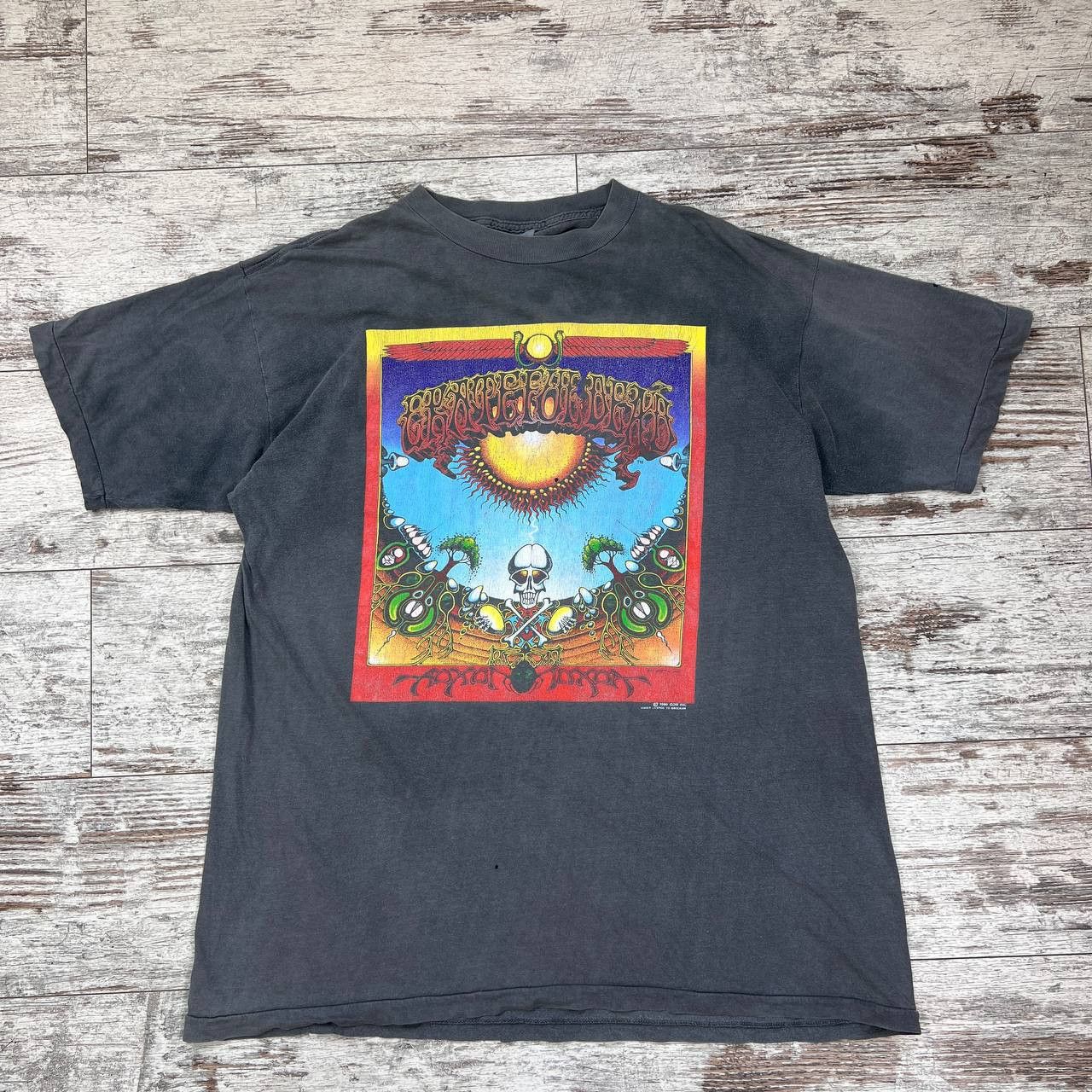 Grateful Dead X Vintage Vintage Grateful Dead 1990 Aoxomoxoa Shrooms T Shirt Hoodie, Sweatshirt | FlexRushtees.com