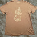 Vintage Margaritaville Shirt Mens L Brown Short Sleeve T Shirt Crew Neck Music Beach Vintage No