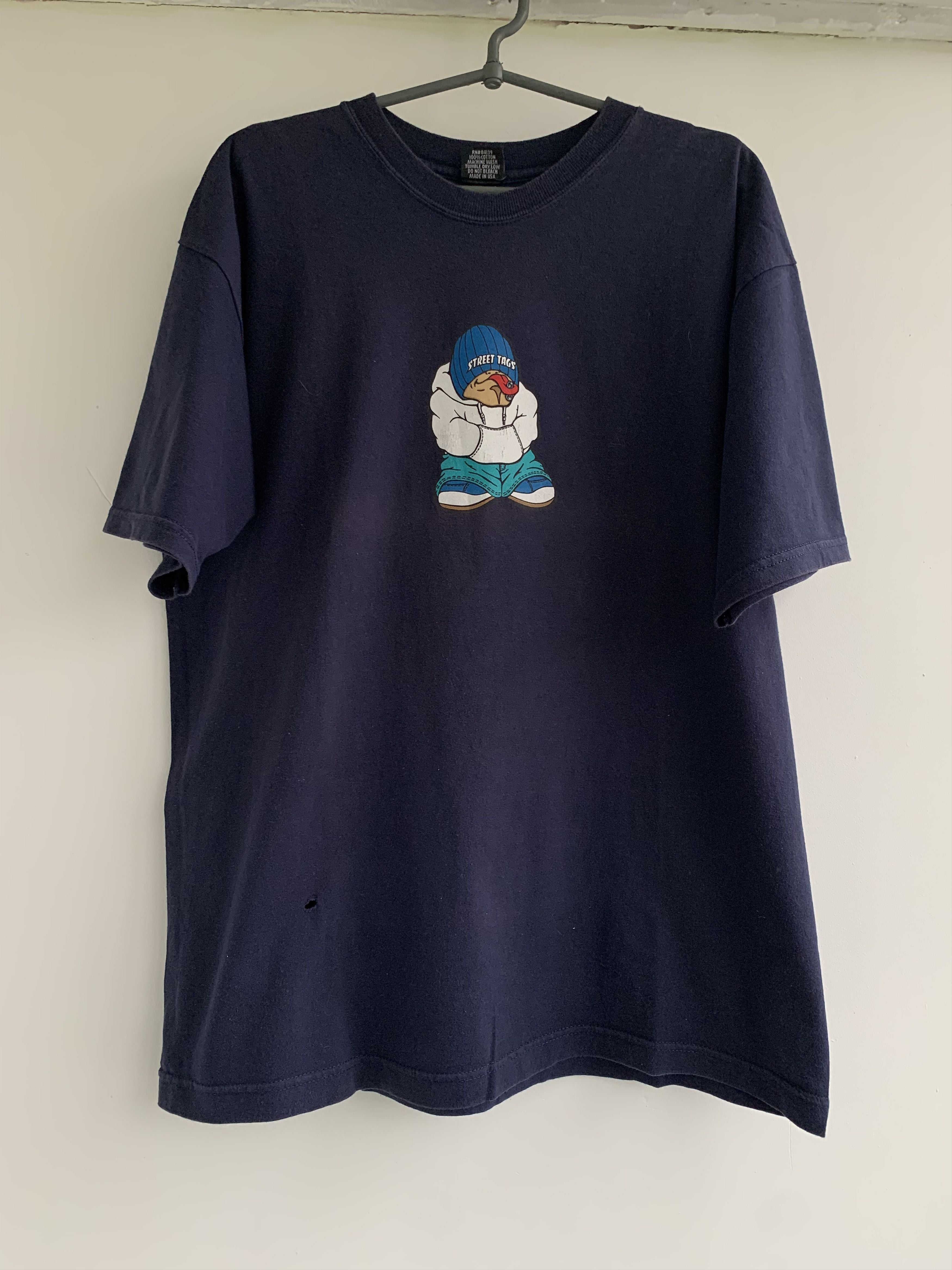 Vintage Street Tag Skateboarding T Shirt Like Hook Ups Blind
