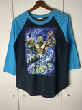 Jerzees Zombie Wrestler Cartoon Tee Hoodie, Sweatshirt | FlexRushtees.com