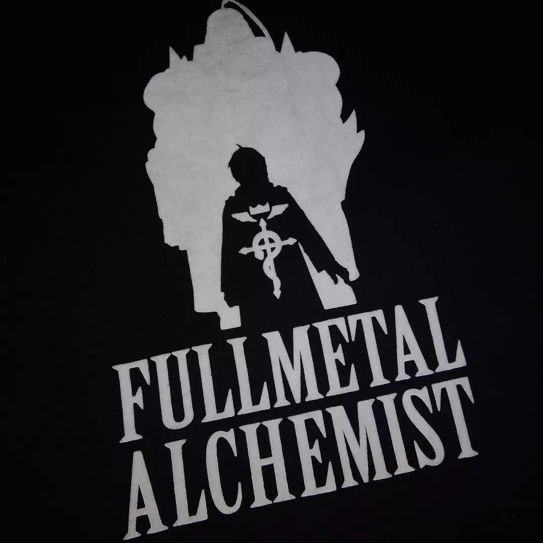 Japanese Brand Fullmetal Alchemist Tshirt Anime