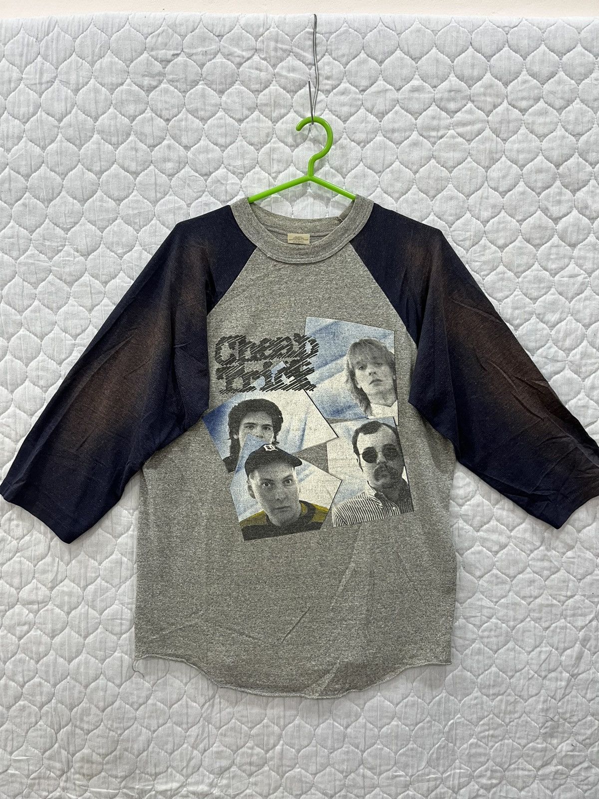 E Vintage Cheap Trick 3 Quarter Tshirt Hoodie, Sweatshirt | FlexRushtees.com