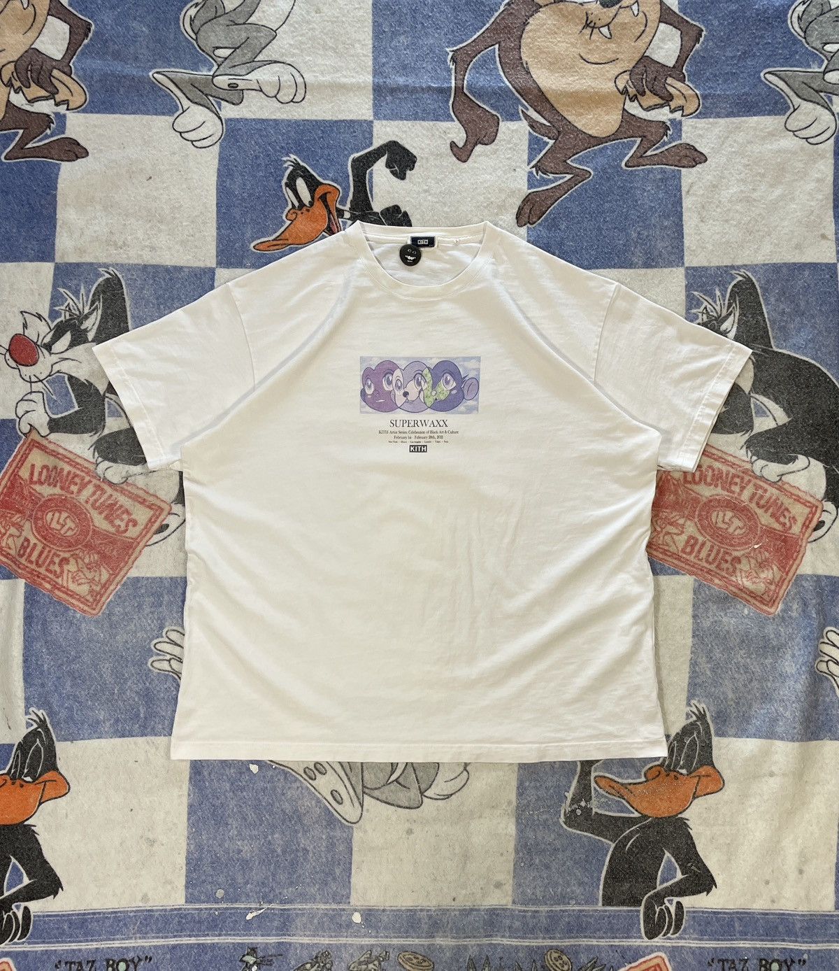 Kith Super Waxx Tee Hoodie, Sweatshirt | FlexRushtees.com