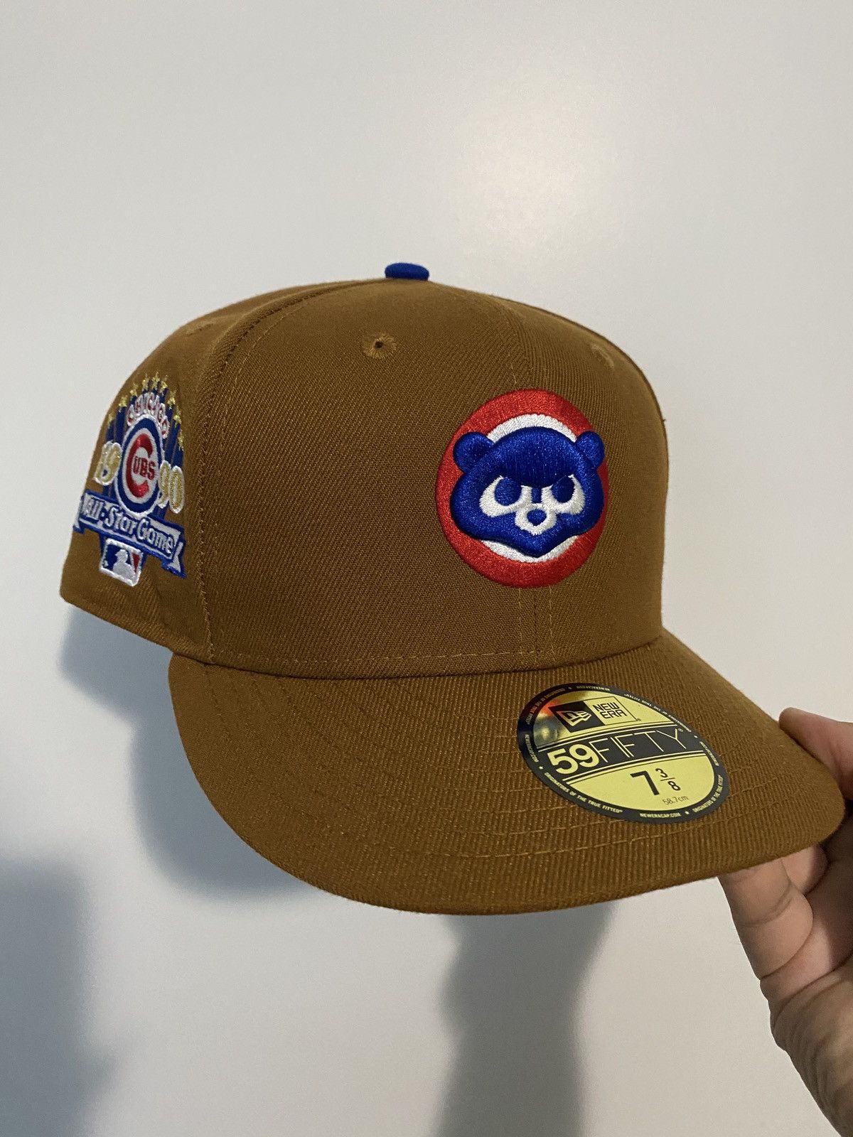 New Era Chicago Cubs Bear Logo 1990 All Star Game Patch Fitted