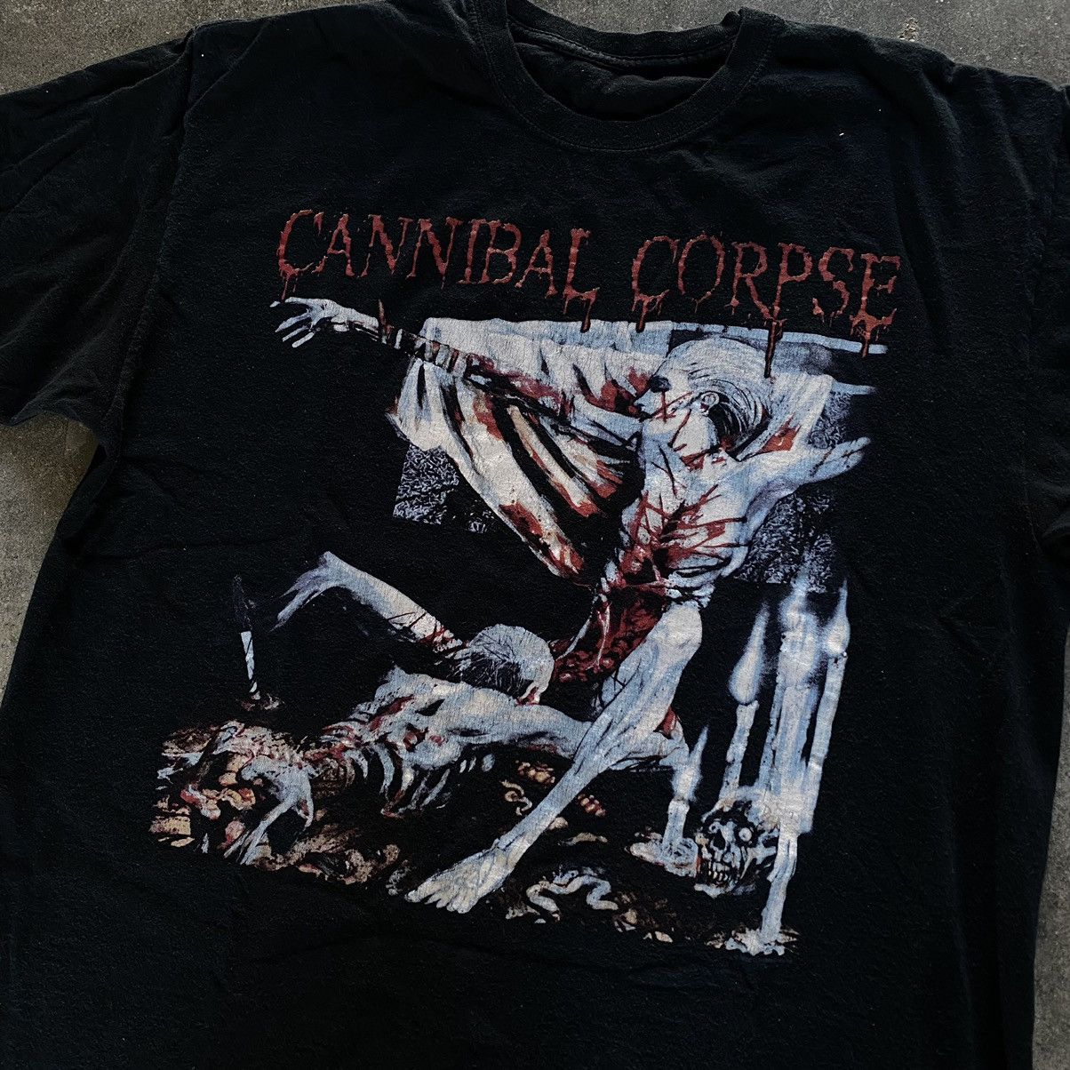 Band Tees Cannibal Corpse Tomb Of The Mutilated T Shirt Hoodie, Sweatshirt | FlexRushtees.com
