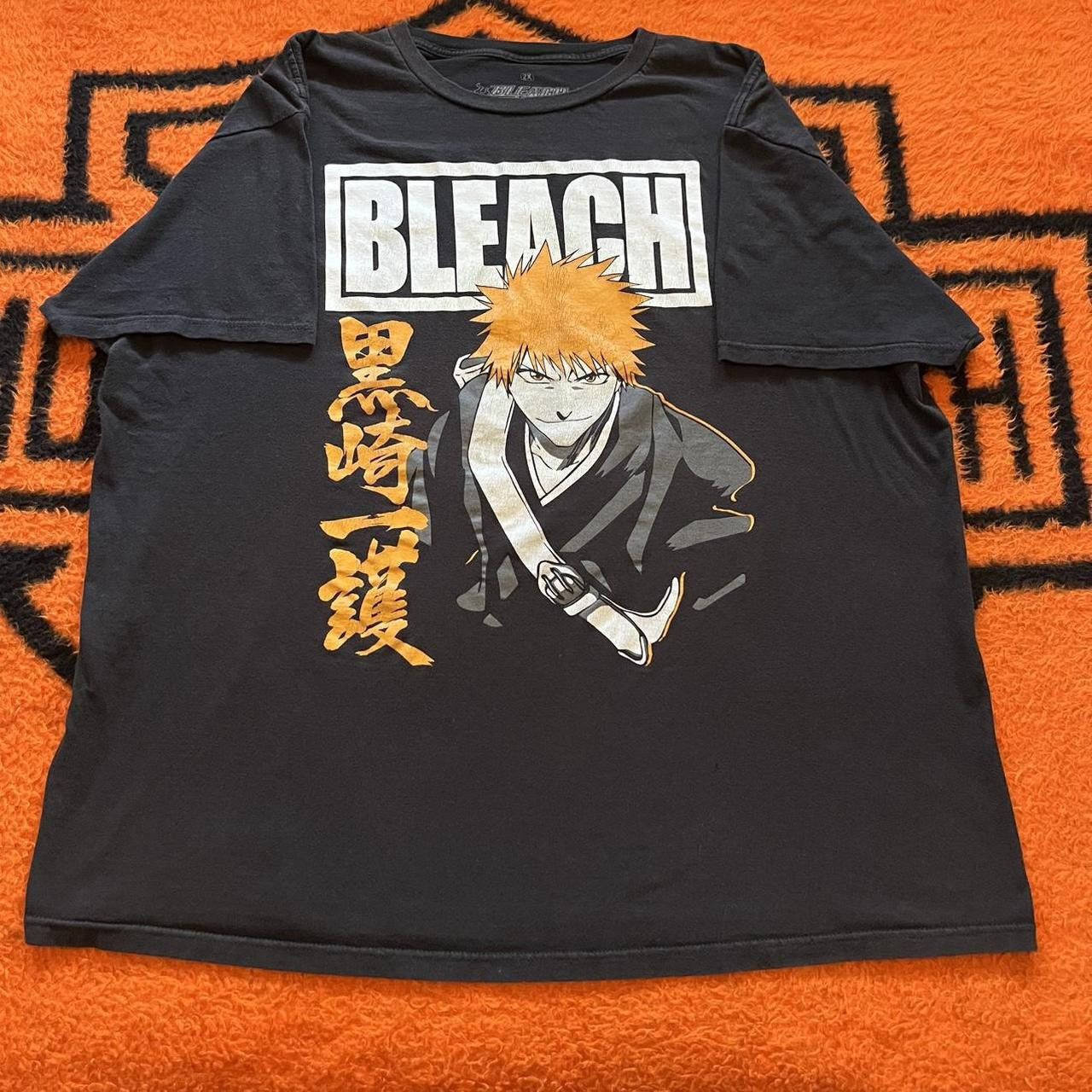 X Vintage Bleach Anime Graphic T Shirt Hoodie, Sweatshirt | FlexRushtees.com