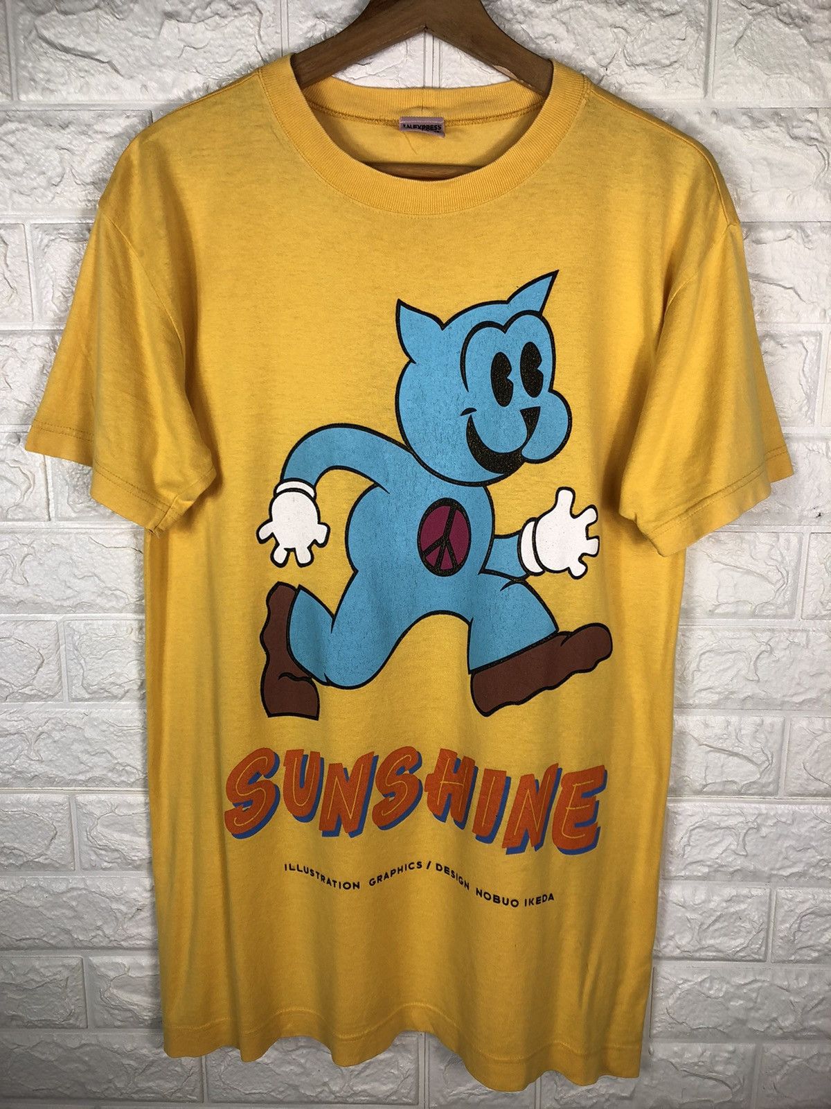 Japanese Brand X Vintage Vtg Sunshine Illstration Graphic Design Nabuo Ikeda Tshirt Hoodie, Sweatshirt | FlexRushtees.com