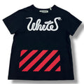 White Off White Snake Diagonal T Shirt Hoodie, Sweatshirt | FlexRushtees.com