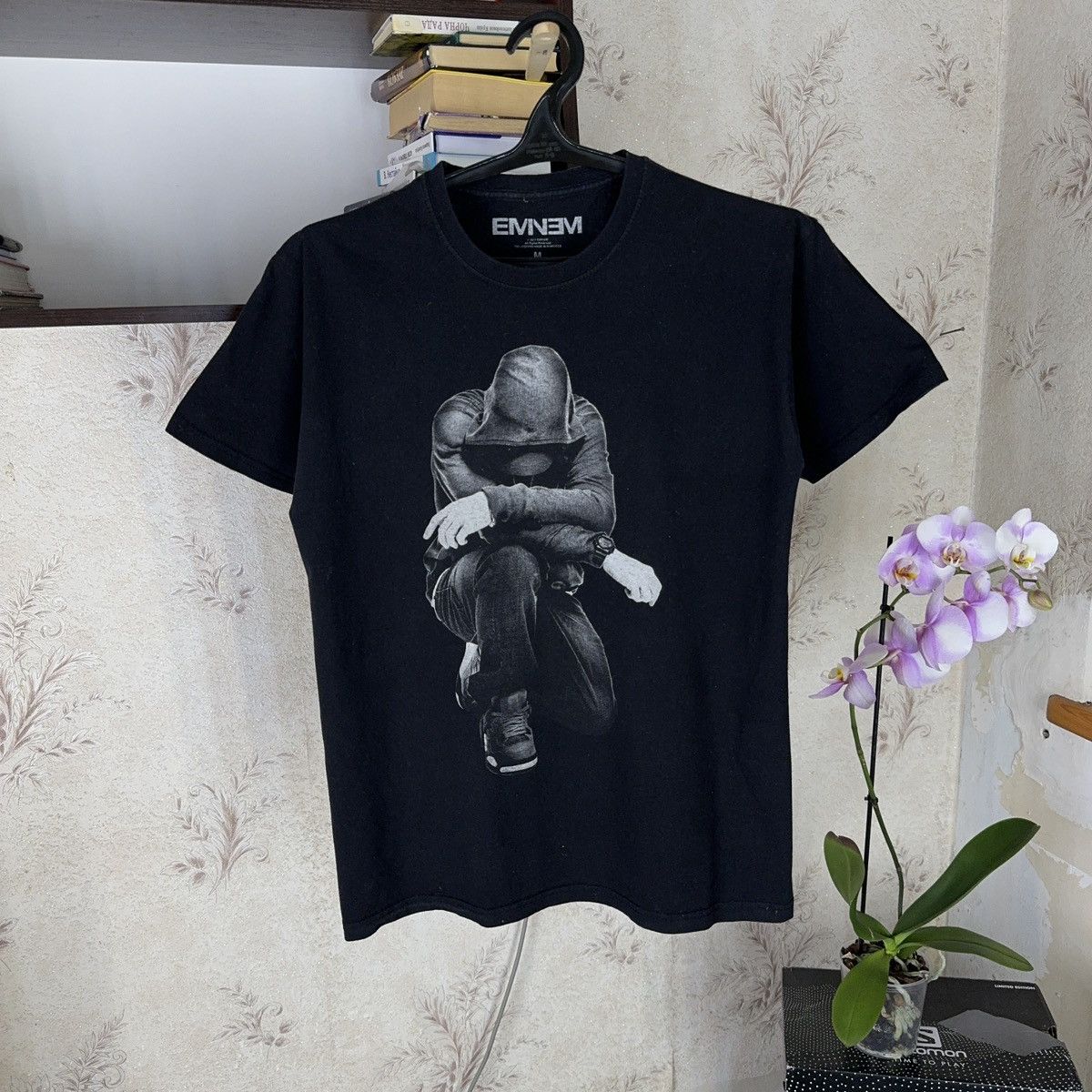 Vintage Eminem 2017 T Shirt Black Streetwear Rap Sz M Hoodie, Sweatshirt | FlexRushtees.com