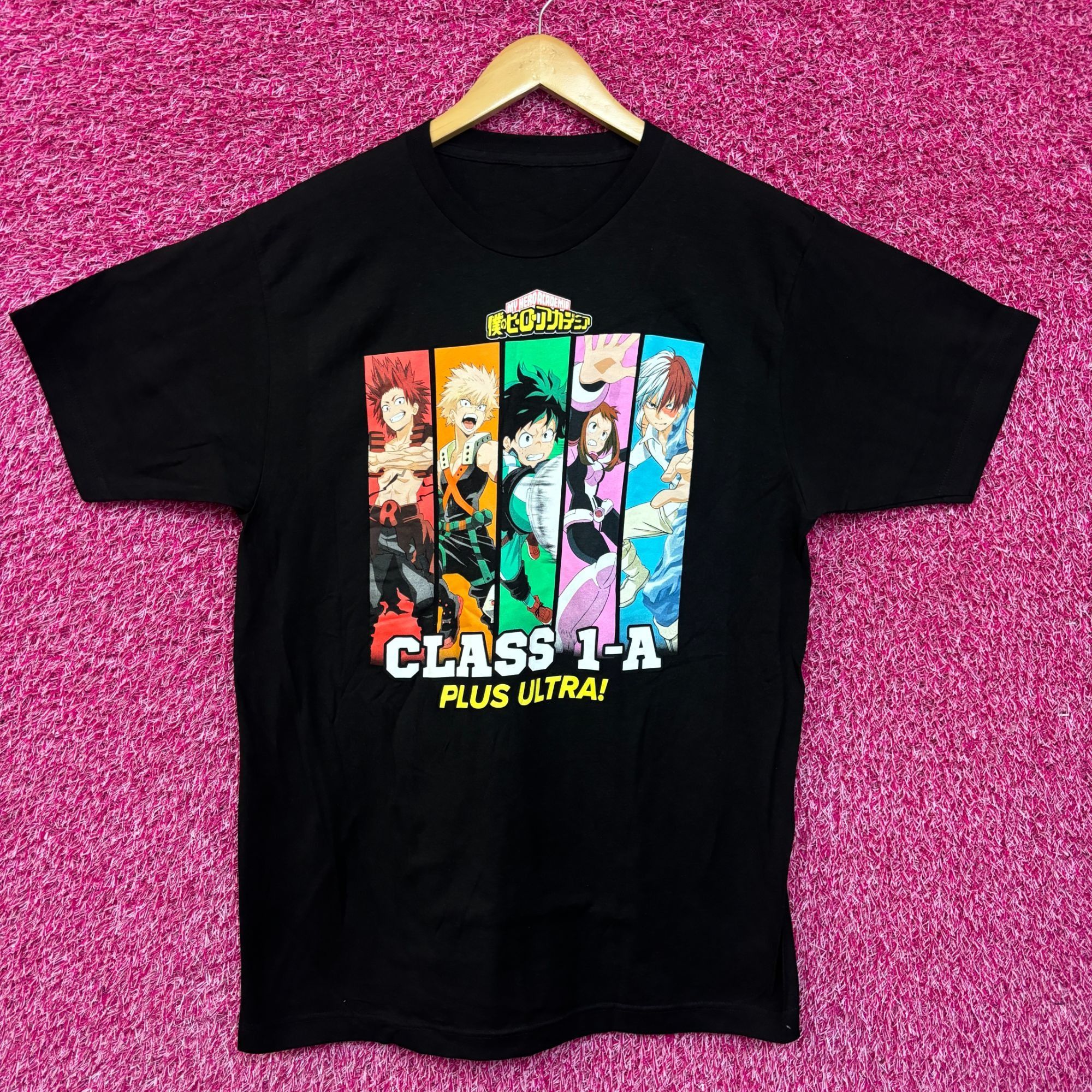 Anime My Hero Academia Class 1a Plus Ultra Anime Tshirt Size Xl