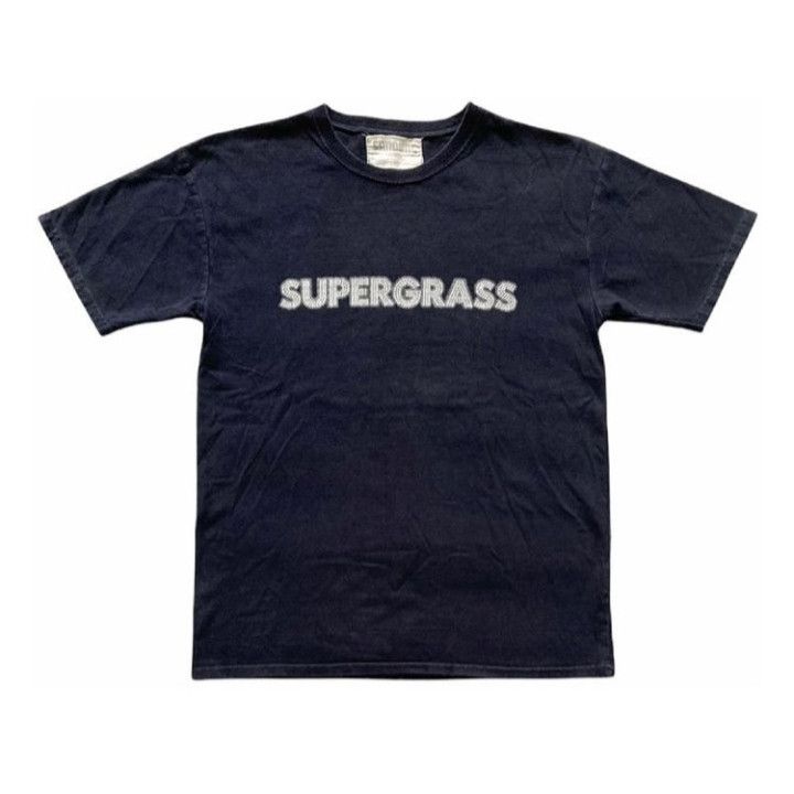 Vintage Circa Early 00s Superglass Band Tee Made In Uk Hoodie, Sweatshirt | FlexRushtees.com