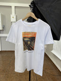 Designer Vintage Y2k Edvard Munch The Scream Art T Shirt Rare Retro Hoodie, Sweatshirt | FlexRushtees.com