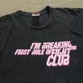 Vintage Y2k Fight Club Promo Movie Tee Quote