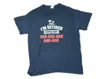 Vintage Im Retired Humor Shirt Hoodie, Sweatshirt | FlexRushtees.com