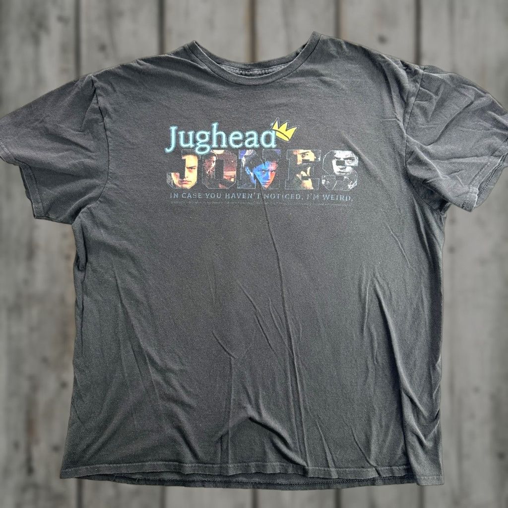 Vintage Jughead Jones Shirt Mens L Black Riverdale Tv Show Graphic Tee Quote In Case You Haven T Not Hoodie, Sweatshirt