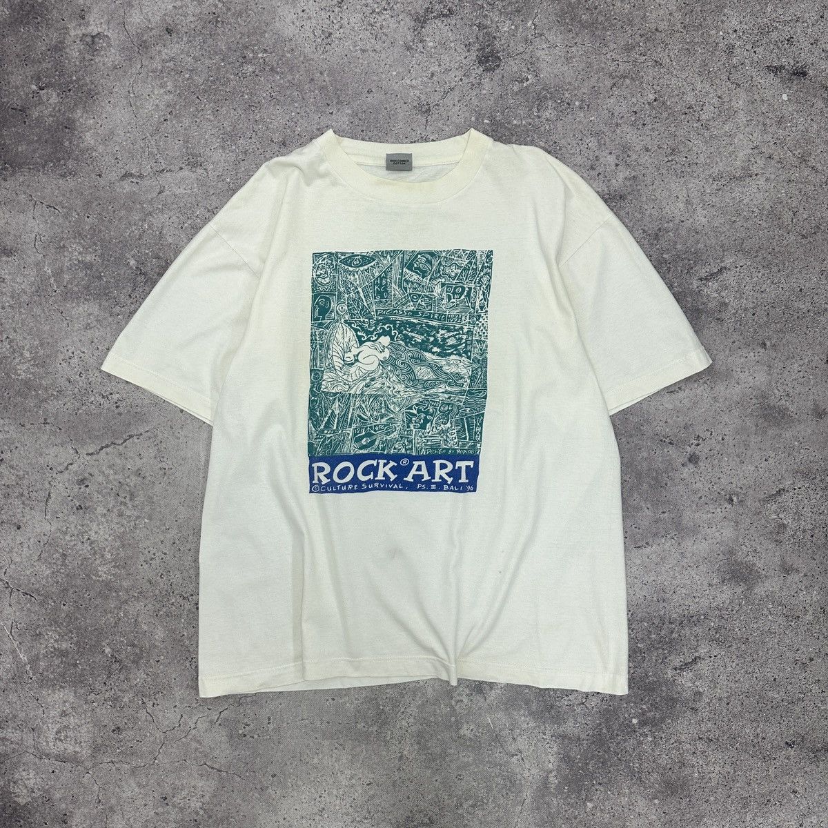 Vintage 90s Bali Rock Art Tee Culture Survival Boping Y2k Og Hoodie, Sweatshirt | FlexRushtees.com