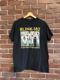 Vintage Rare Y2k Blink 182 Parking Lot Rock Band Tshirt M Black Grai Hoodie, Sweatshirt | FlexRushtees.com