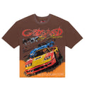 Godspeed Ftw Tee Brown Bleached Wash Hoodie, Sweatshirt | FlexRushtees.com