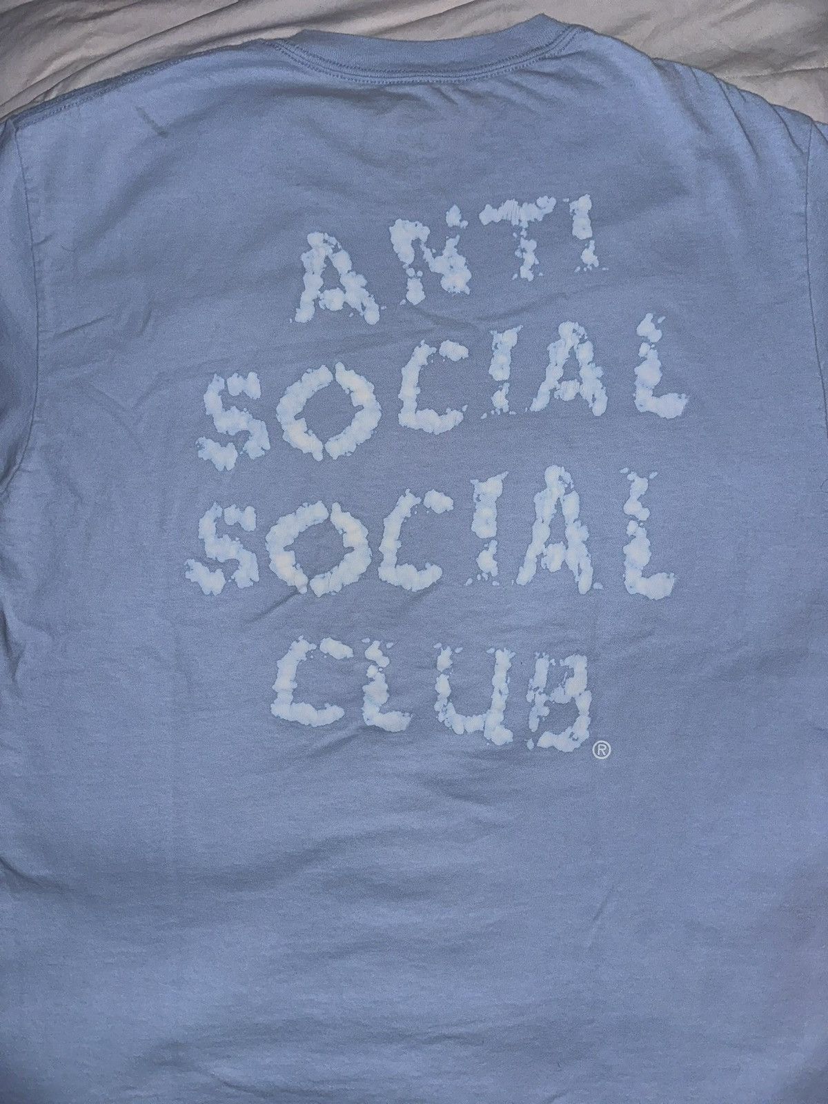 Anti Social Social Club Anti Social Social Club Partly Cloudy Tee Deadstock Hoodie, Sweatshirt | FlexRushtees.com